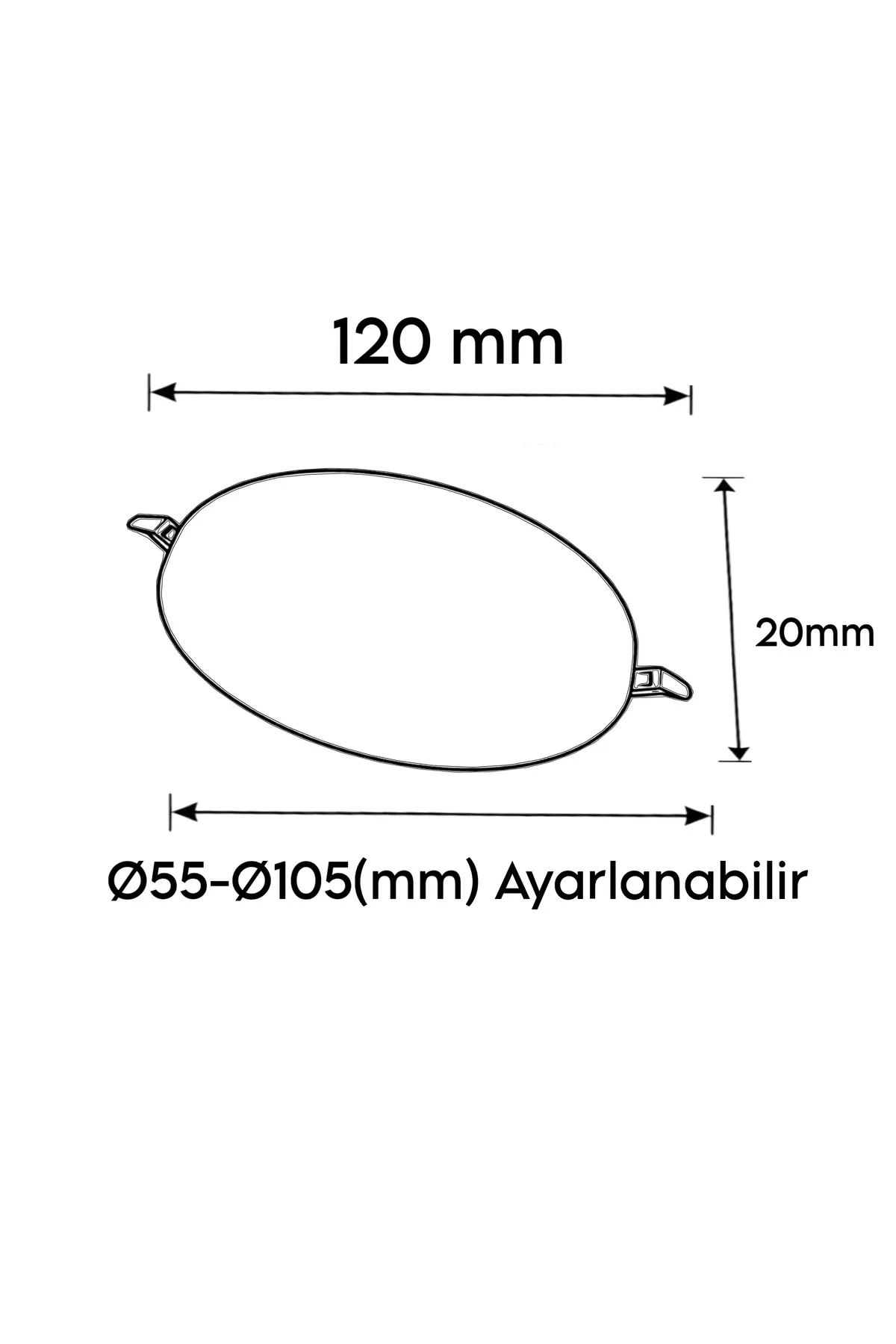 Ayarlı LED Panel 18W Beyaz - Görsel 3