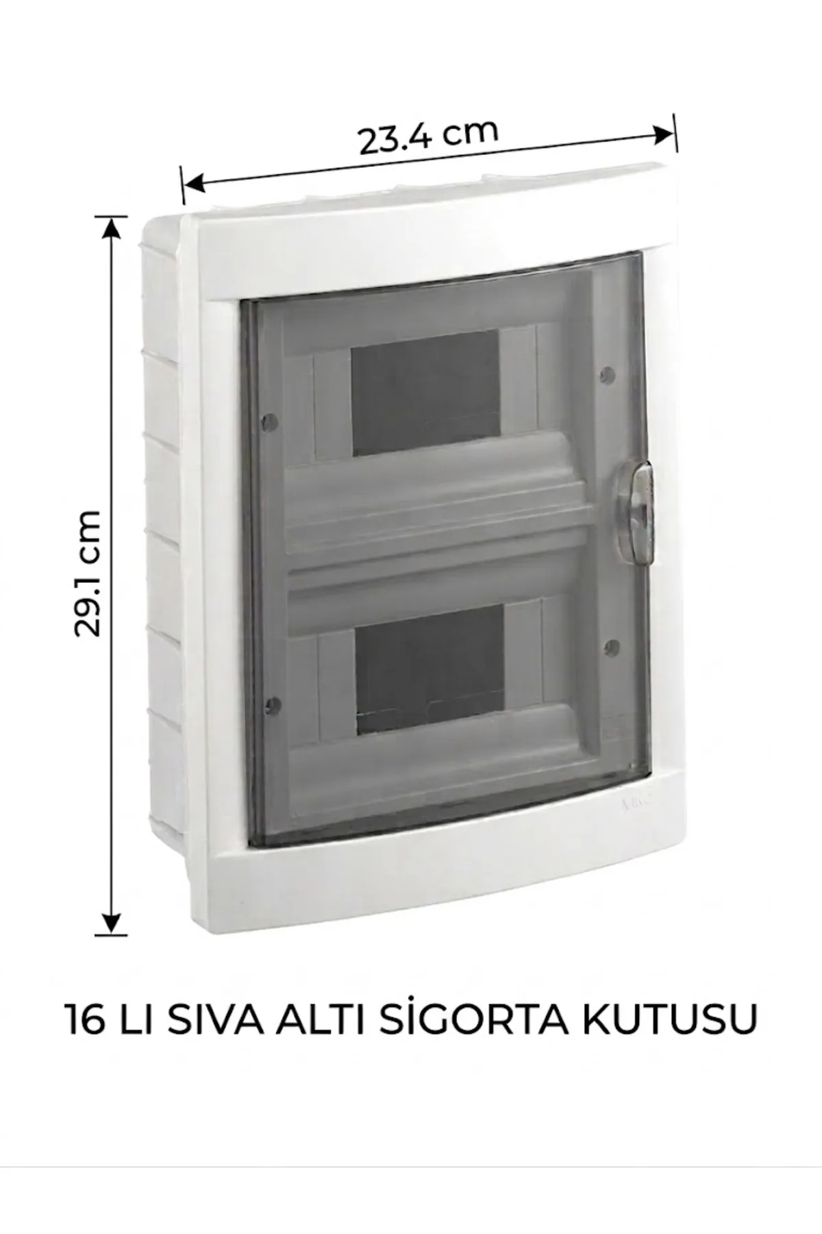 16 Lİ SIVA ALTI SİGORTA KUTUSU HALOJEN FREE