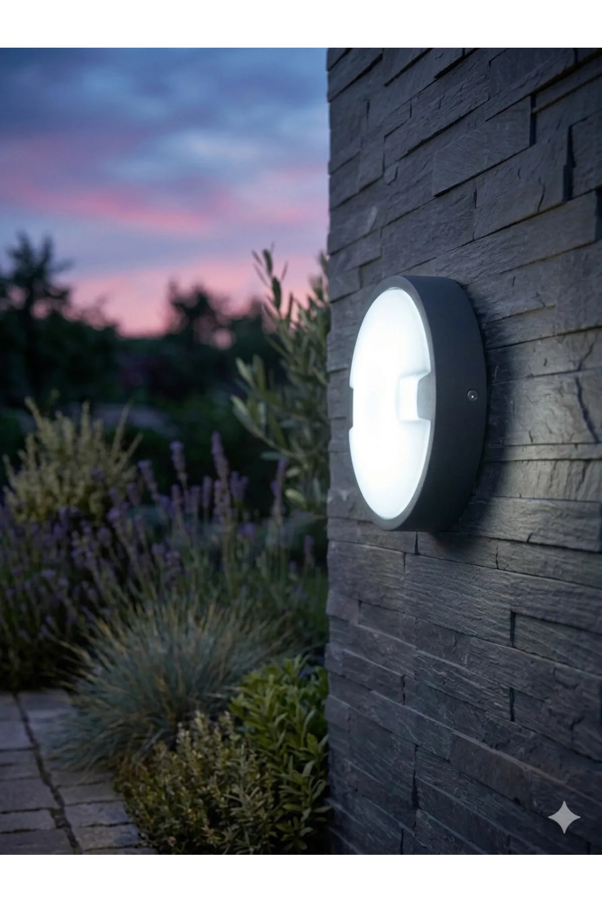 18W LED Oval Duvar ve Tavan Armatürü 6500K (AT10-71831)
