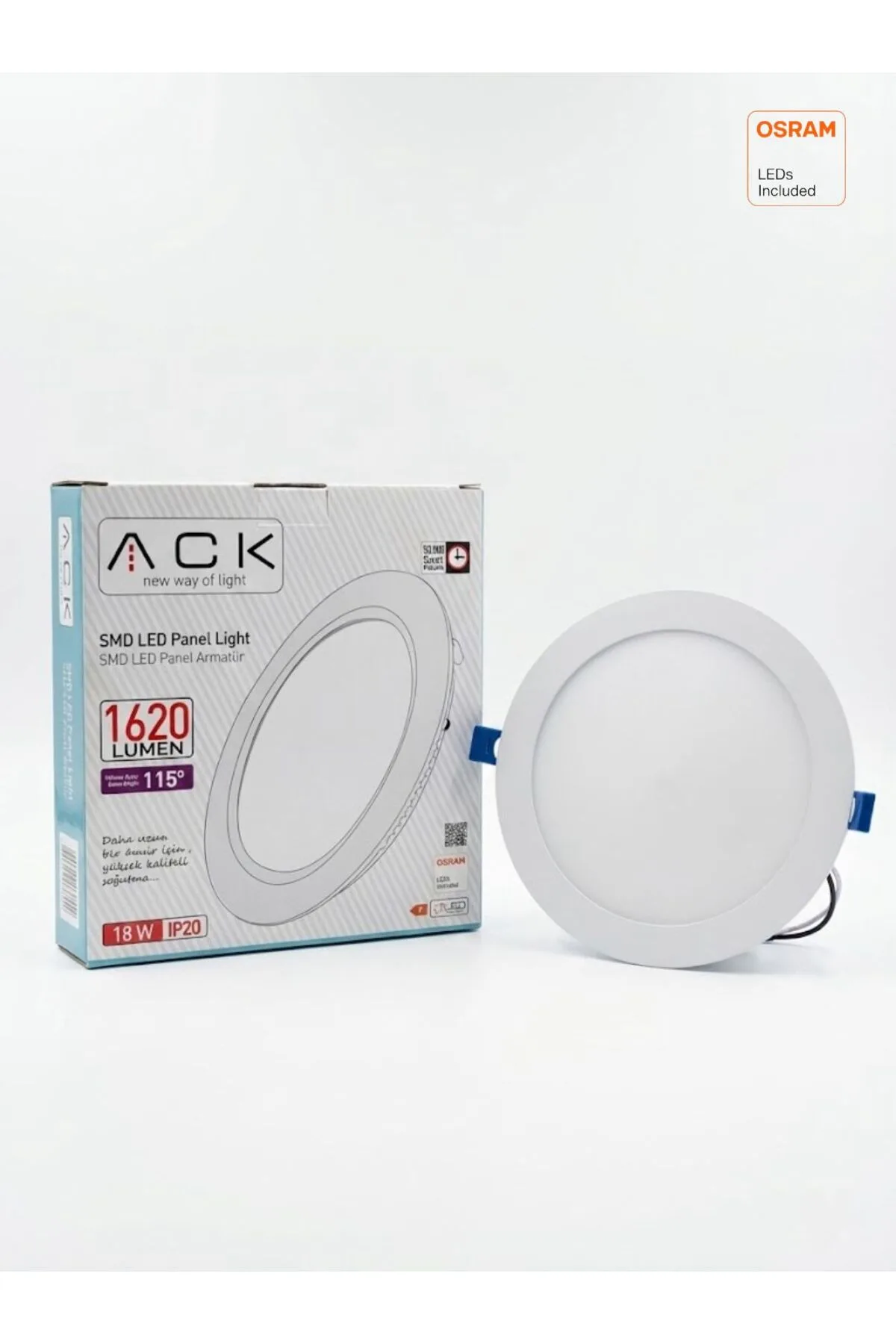 18W LED PANEL 6500K 10 ADET