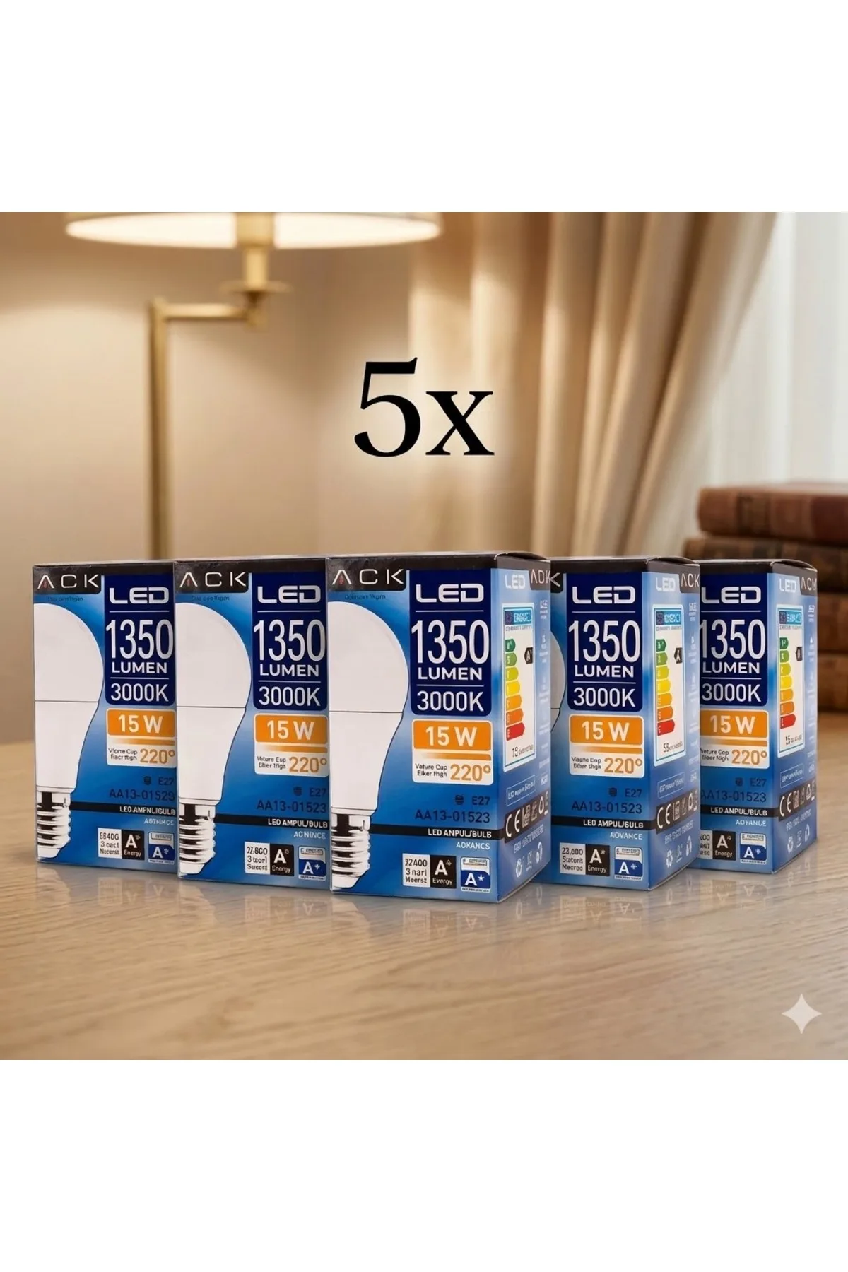 15W AMPUL GÜNIŞIĞI 5 ADET