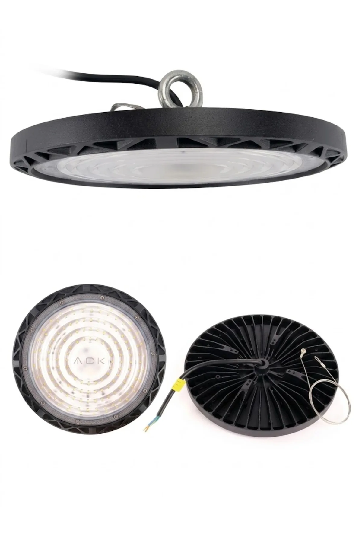 UFO YÜKSEK TAVAN 150W 6500K 18,750lm 50.000 SAAT KULLANIM ÖMRÜ