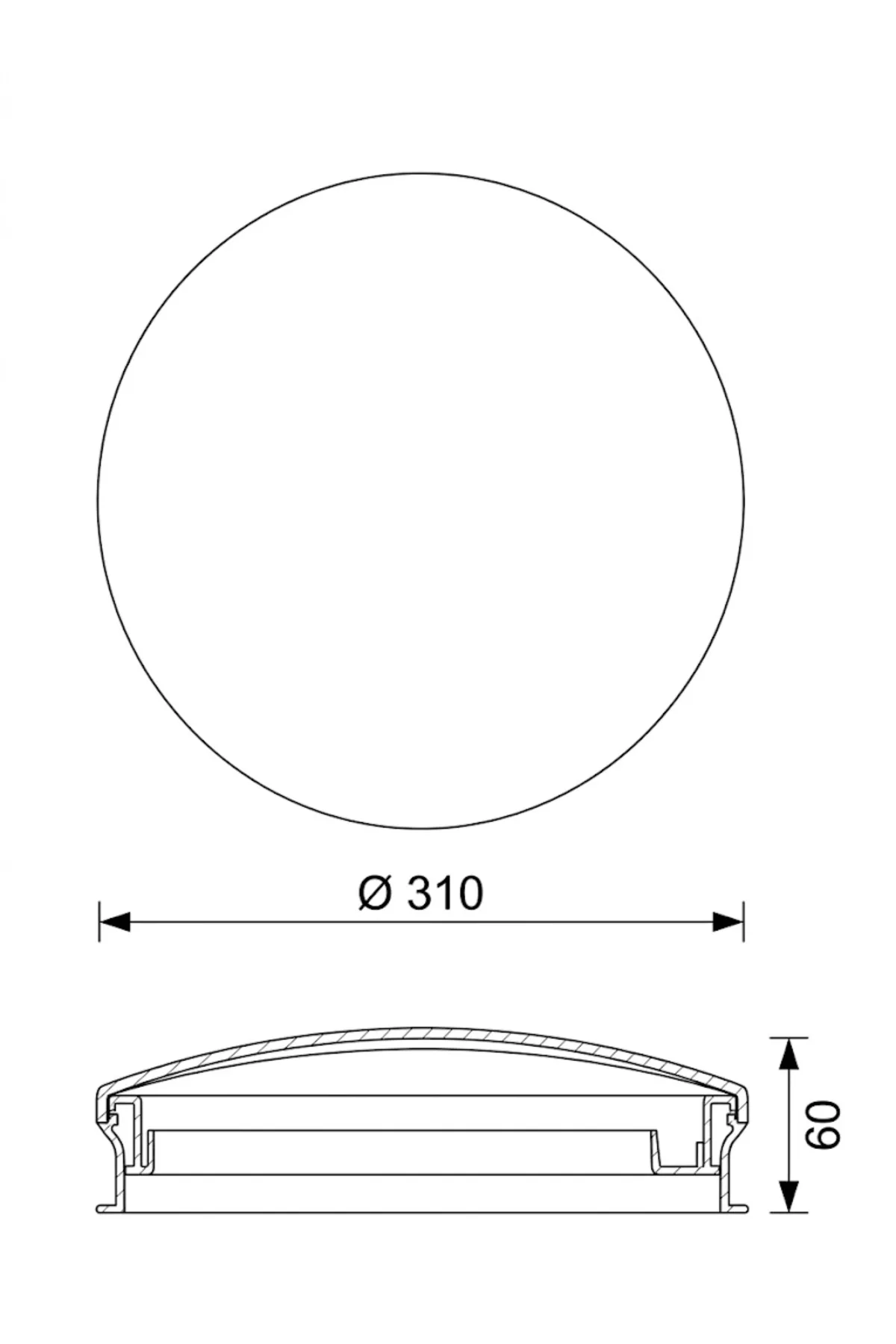 JK180 6500K 18W TAVAN ARMATÜRÜ - Görsel 3