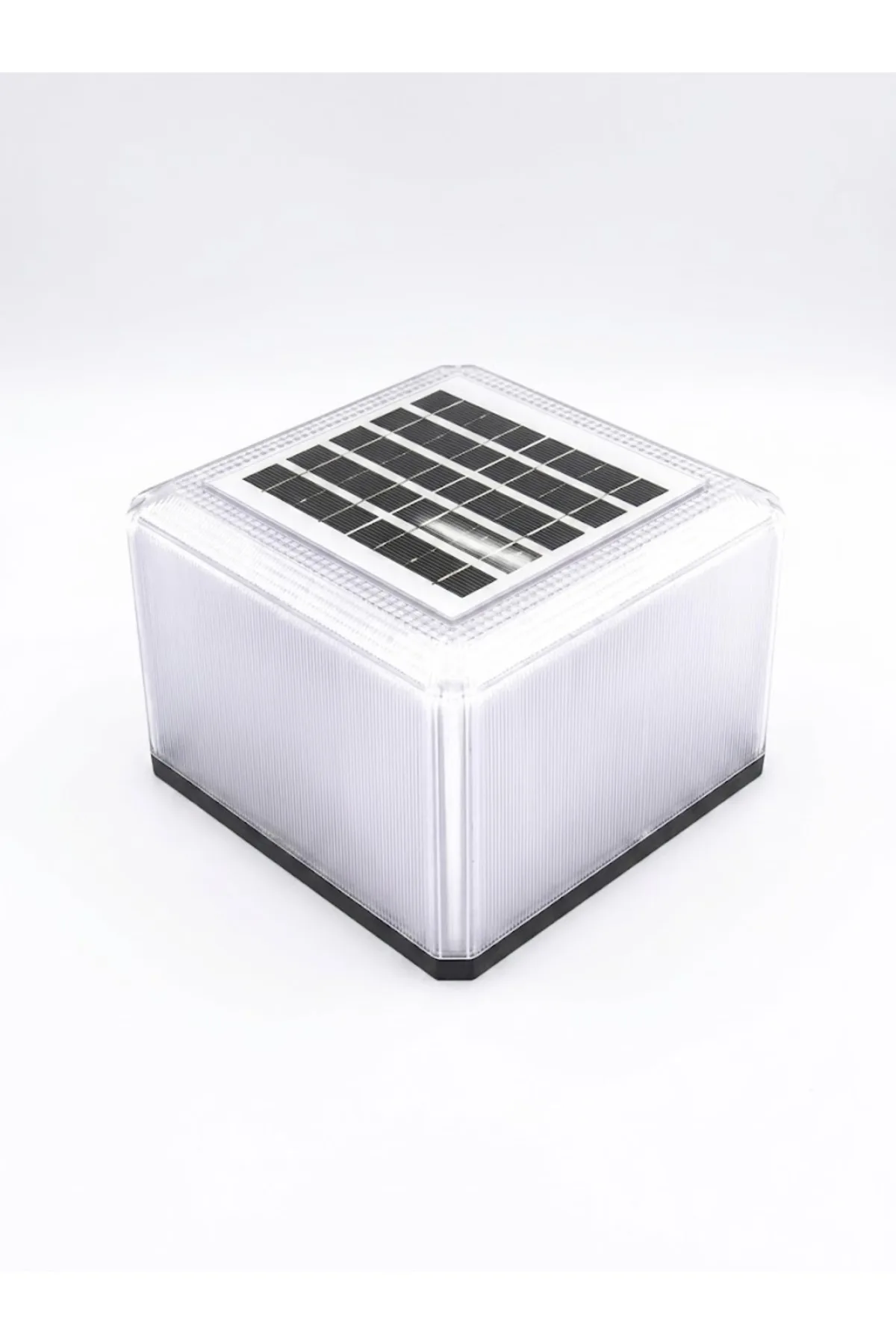 30W Solar Bahçe Set Üstü Küp Armatür - Görsel 3